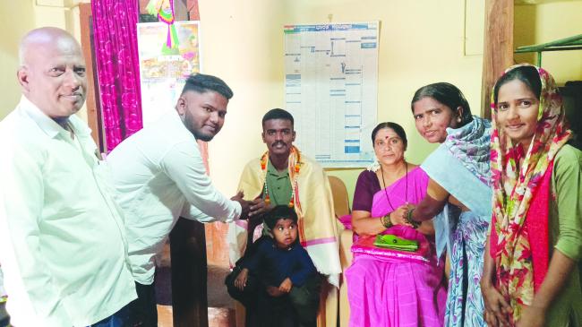 ಭಾರತೀಯ ಸೇನೆಗೆ ಆಯ್ಕೆ: ಮದಗಾರ ಕುಟುಂಬದಿಂದ ಸನ್ಮಾನ 