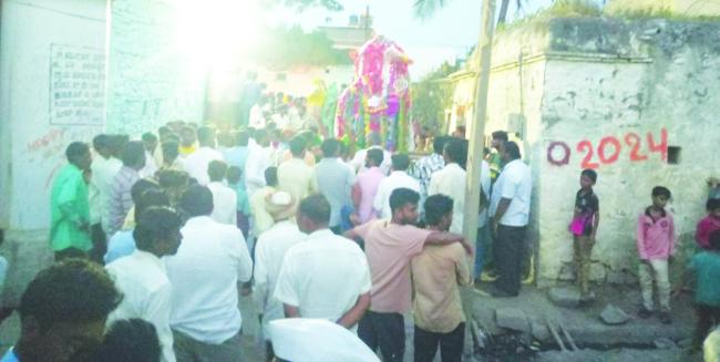 ಹುಣಶ್ಯಾಳದಲ್ಲಿ ಸಂಭ್ರಮ ಸಡಗರದಿಂದ ಮೊಹರಂ ಆಚರಣೆ 