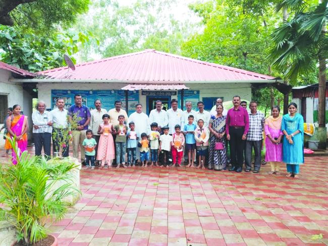 ಶಕ್ತಿ ಸದನ ಕೇಂದ್ರದ ಮಕ್ಕಳಿಗೆ ಶೈಕ್ಷಣಿಕ ಸಲಕರಣೆಗಳ ವಿತರಣೆ  