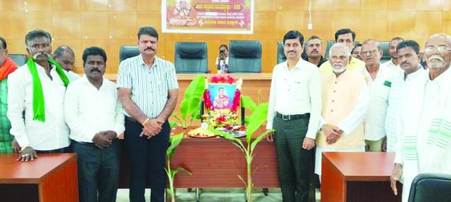 ಶಿವಶರಣ ಹಡಪದ ಅಪ್ಪಣ್ಣ ಮಹಾಜ್ಞಾನಿ, ಸಾಮಾಜಿಕ ಕ್ರಾಂತಿಯ ಹರಿಕಾರ:ಜಿಲ್ಲಾಧಿಕಾರಿ   