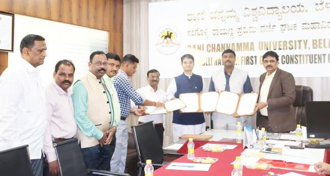 ರಾಣಿ ಚನ್ನಮ್ಮ ವಿಶ್ವವಿದ್ಯಾಲಯ ಮೆಂಟರ​‍್ಸ‌ ಫಾರ್ ಕಿಡ್ಸ್‌, ಬೆಂಗಳೂರು ಇವರ ಜೊತೆಗೆ ಒಡಂಬಡಿಕೆ  