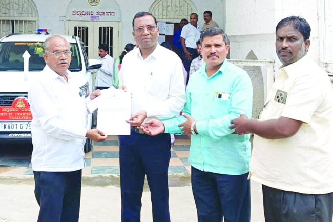 ಡೋಣಿ ನದಿ ಪ್ರವಾಹ ಪೀಡಿತ ಪ್ರದೇಶದಲ್ಲಿ ಭೂ ಪರಿವರ್ತನೆ ಅನುಮತಿ ನೀಡಿದ್ದನ್ನು ರದ್ದು ಪಡಿಸಲು ಆಗ್ರಹ : ಮಲ್ಲಿಕಾರ್ಜುನ ಬಟಗಿ 