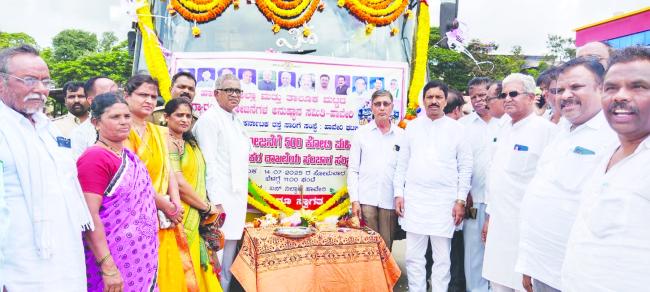 ಶಕ್ತಿ ಯೋಜನೆಯಡಿ 500 ಕೋಟಿ ಉಚಿತ ಪ್ರಯಾಣ  