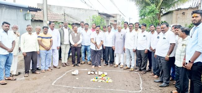ಅಭಿವೃದ್ದಿ ಕಾಮಗಾರಿಗೆ ಶಾಸಕ ಐಹೊಳೆ ಚಾಲನೆ 