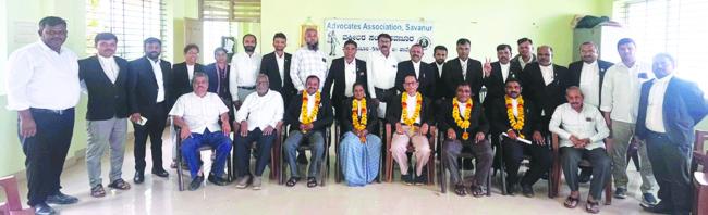 ಸವಣೂರ ವಕೀಲರ ಸಂಘಕ್ಕೆ ಪದಾಧಿಕಾರಿಗಳ ಅವಿರೋಧ ಆಯ್ಕೆ  