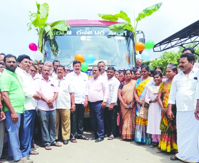 ಶಕ್ತಿ ಯೋಜನೆ ಮೂಲಕ ಕಾಂಗ್ರೆಸ್ ಸರ್ಕಾರ ನುಡಿದಂತೆ ನಡೆದಿದೆ: ಕೆ.ಶ್ರೀನಿವಾಸರಾವ್ 
