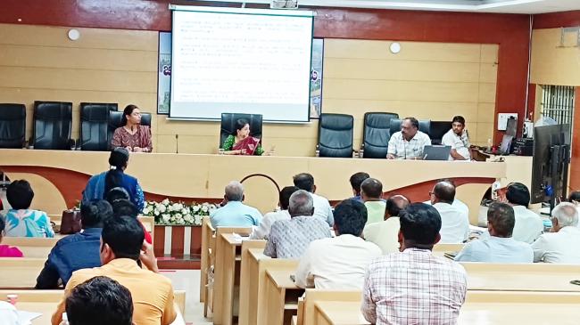 ಜಿಲ್ಲಾಧಿಕಾರಿಗಳ ಅಧ್ಯಕ್ಷತೆಯಲ್ಲಿ ಜರುಗಿದ ಜಿಲ್ಲಾ ಕೌಶಲ್ಯ ಸಮಿತಿ ಸಭೆ 