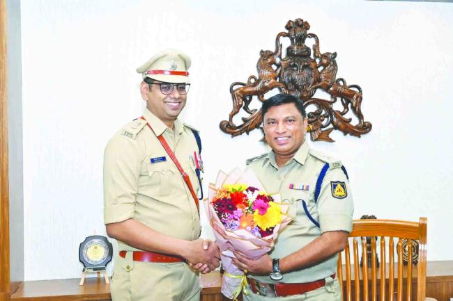 ಎಸ್ಪಿಯಾಗಿ ದೀಪನ್ ಅಧಿಕಾರ ಸ್ವೀಕಾರ  