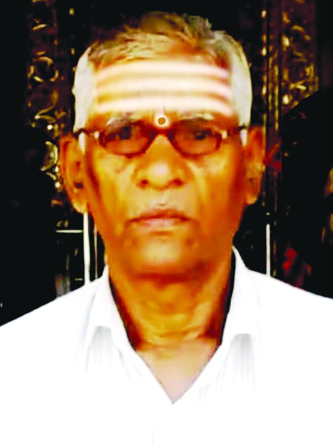 ಮೊರಬ ವೀರಶೈವ ಜಂಗಮ ಸಮಾಜದ ಮುಖಂಡ ಶಿ.ಸಿ.ಭೂಸನೂರಮಠ ನಿಧನ   