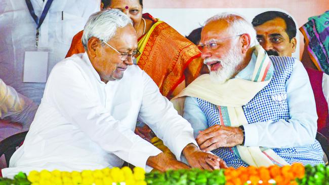 ಪ್ರಧಾನಿ ಸಲಹೆಯಂತೆ ಉಚಿತ ವಿದ್ಯುತ್ ಘೋಷಣೆ: ನಿತೀಶ್ ಕುಮಾರ್