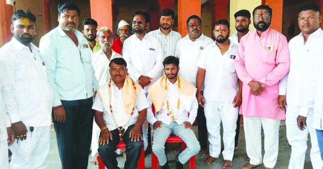 ಲಕ್ಷ್ಮಣ ಅವಳೆ, ಪವಣ ಬಾಗಡಿಗೆ ಸನ್ಮಾನ 