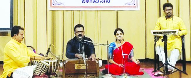 ಪ್ರೇಕ್ಷಕರ ಹೃದಯ ಗೆದ್ದ ಸ್ವರಾಂಜಲಿ ಸುಗಮ ಸಂಗೀತ ಕಾರ್ಯಕ್ರಮ  