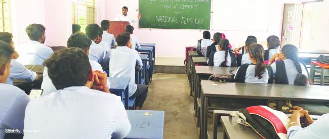 ರಾಷ್ಟ್ರಧ್ವಜ ಸಾತ್ರಂತ್ರ್ಯ, ಏಕತೆ, ಸಮಗ್ರತೆಯ ಸಂಕೇತ: ಖೊದ್ನಾಪೂರ 