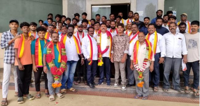 ಕರವೇ ಯುವಶಕ್ತಿ ಸಂಘಟನೆಯ ಜಿಲ್ಲಾಧ್ಯಕ್ಷರಾಗಿ ಭಾಸ್ಕರ್ ನೇಮಕ