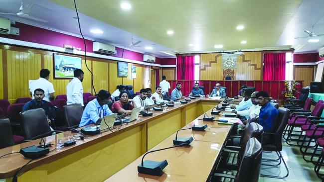 ಜಿಲ್ಲಾ ಮಟ್ಟದ ಆಧಾರ ಮೇಲ್ವಿಚಾರಣಾ  ಸಮಿತಿ ಸಭೆ 