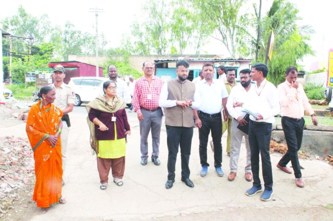 ಜಿ. ಪಂ. ಸಿಇಓ ರಾಹುಲ್ ಶಿಂಧೆ ಸೊಪ್ಪಡ್ಲ ಗ್ರಾಮಕ್ಕೆ ಭೇಟಿ