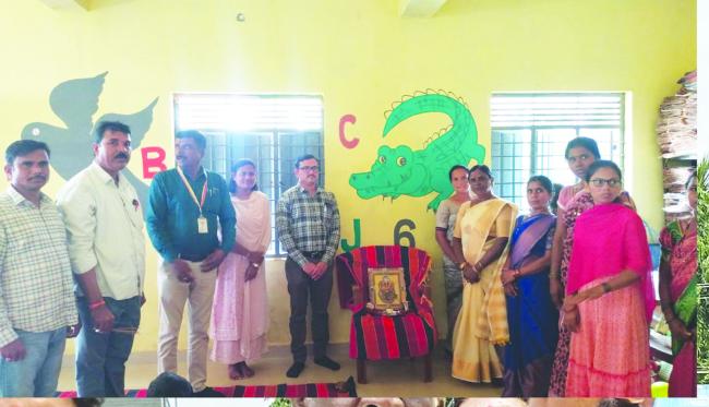 ನರೇಗಾ ಮಕ್ಕಳನ್ನು ’ಕೂಸಿನ ಮನೆ’ಯಲ್ಲಿ ಆರೈಕೆ  