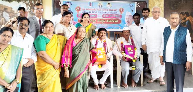 ಪತ್ತಾರ, ಬನಪ್ಪನವರ ಸೇವಾನಿವೃತ್ತಿ ಸಮಾರಂಭ 