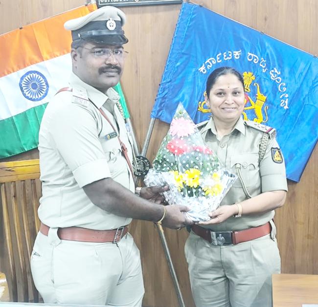 ನೂತನ ಪಿಎಸ್‌ಐ ರಾಘವೇಂದ್ರ ಖೋತ ಅಧಿಕಾರ ಸ್ವೀಕಾರ 