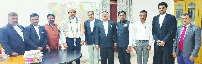 ನ್ಯಾಯಮೂರ್ತಿ ಎಸ್‌. ವಿಶ್ವಜಿತ್ ಶೆಟ್ಟ್ಲಿಗೆ   ಸನ್ಮಾನ 