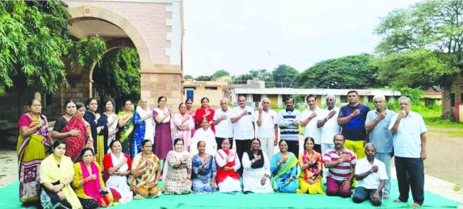 ಪತಂಜಲಿ ಯೋಗ ಕಕ್ಷೆಯಲ್ಲಿ ರಕ್ಷಾಬಂಧನ 