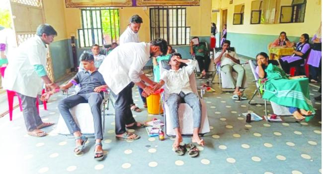 ರಕ್ತದಾನಕ್ಕೆ ಸೇವಾ ಮನೋಭಾವನೆ ಅವಶ್ಯ