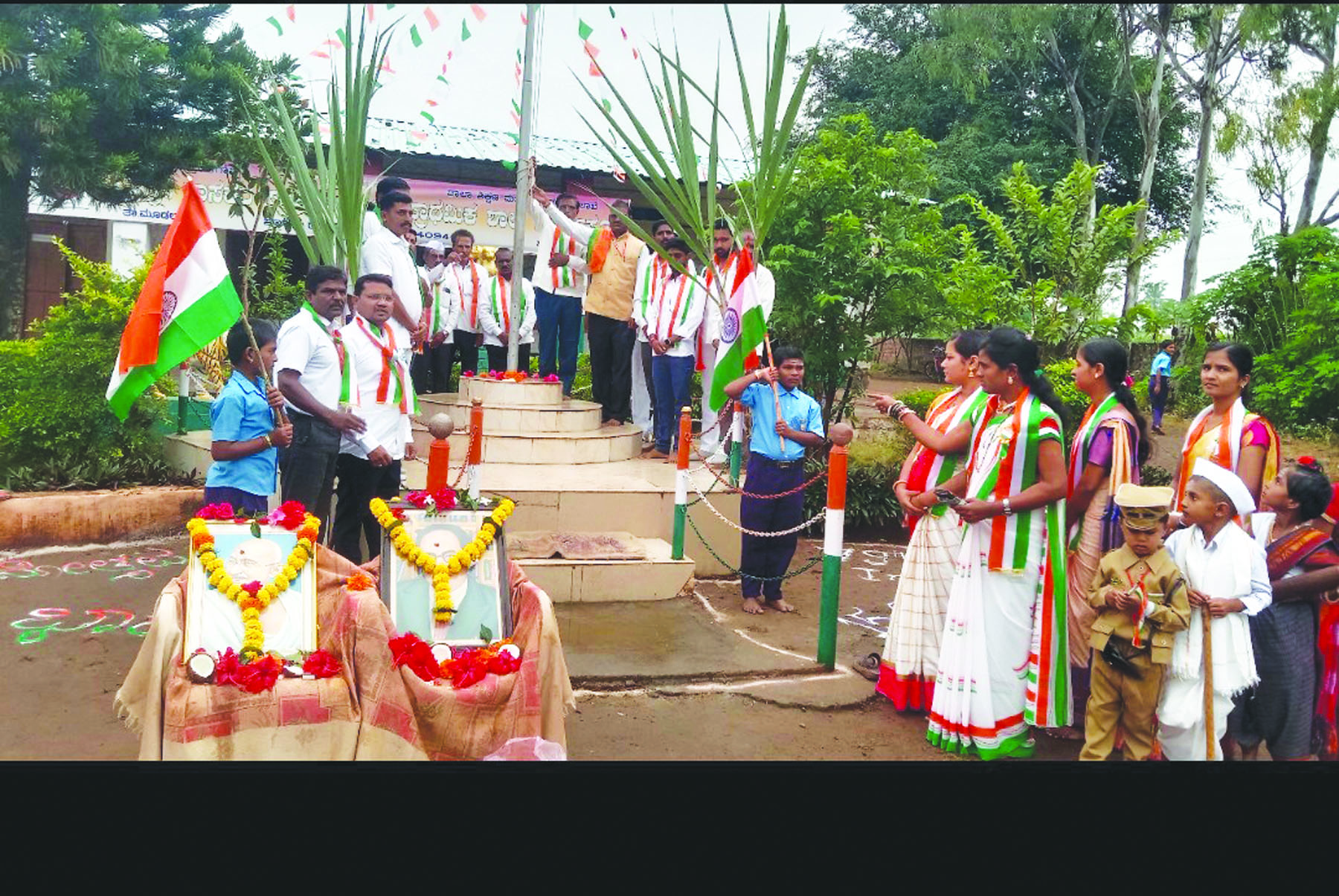 ಗುರ್ಲಾಪೂರದಲ್ಲಿ 79 ನೇ ಸ್ವಾತಂತ್ರೋತ್ಸವ ಅದ್ದೂರಿಯಿಂದ ಆಚರಣೆ 