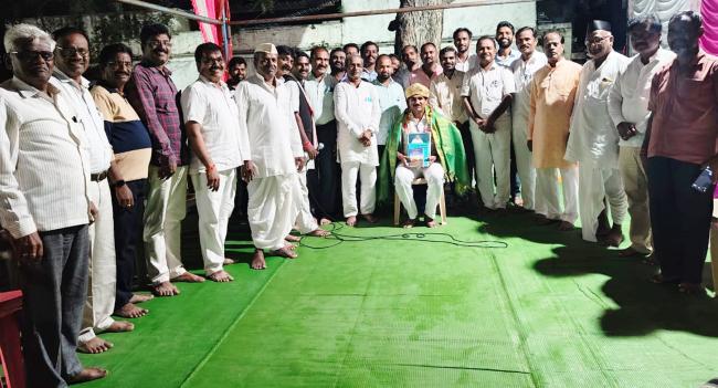 ಸಮಾಜಿಕ ಕಾರ್ಯಕರ್ತ ಪ್ರಭು ಸಣ್ಣಕ್ಕಿಗೆ ಸನ್ಮಾನ  