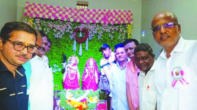 ಪಾರ್ವತಿ ಲೇಓಟ್ ರಾಧಾಕೃಷ್ಣ ನಗರದಲ್ಲಿ ಕೃಷ್ಣ ಜನ್ಮಾಷ್ಟಮಿ