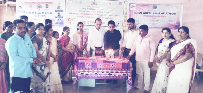 ಮಗು ಜನಿಸಿದ  ಆರು ತಿಂಗಳವರೆಗೆ ಎದೆ ಹಾಲನ್ನೇ ಕುಡಿಸಿ: ಡಾ. ಸಂಕ್ರಟ್ಟಿ