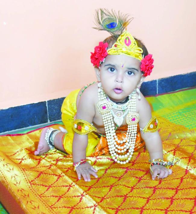 ಪ್ರತೀಕ್ಷಾ ಕೃಷ್ಣನ ವೇಷಭೂಷಣ 