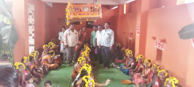 ಮುತೈದ್ಯರ ಉಡಿತುಂಬವ  ಕಾರ್ಯಕ್ರಮ  