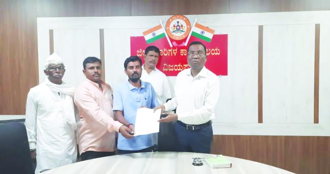 ಕೆರೆ ಸಂರಕ್ಷಣೆಗೆ ಒತ್ತಾಯಿಸಿ ಮನವಿ  