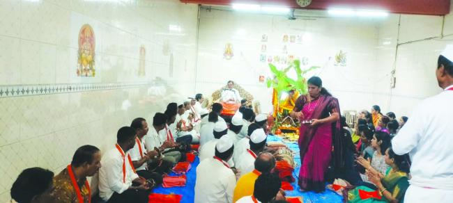 ರುಕುಮಾಯಿ ಮಂದಿರದಲ್ಲಿ ವಿಶೇಷ ಶ್ರಾವಣ ಪೂಜೆ 