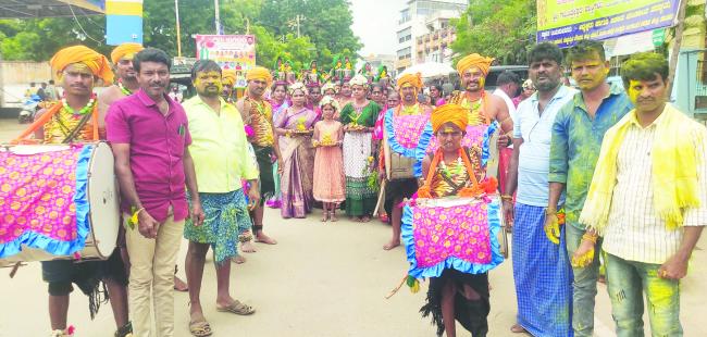 ಕಾಳಿಕಾ ದೇವಿಯ ಗಂಗೆಸ್ಥಳ ಮೆರವಣಿಗೆ 
