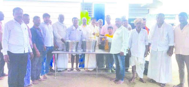 ದಾನ ಧರ್ಮ ಪರೋಪಕಾರ ಭಾರತೀಯರ ಪರಂಪರೆ: ಮಂಜುನಾಥ ಗೌಡ ಶಿವಣ್ಣನವರ 