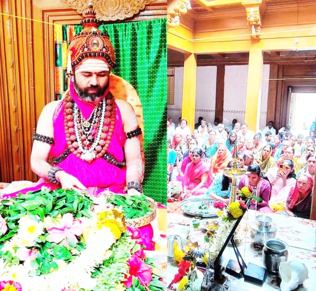 ಶ್ರೀಗಳ ಇಷ್ಟಲಿಂಗಕ್ಕೆ ಭಕ್ತರಿಂದ ಸಹಸ್ರ ಬಿಲ್ವಾರ್ಚನೆ 