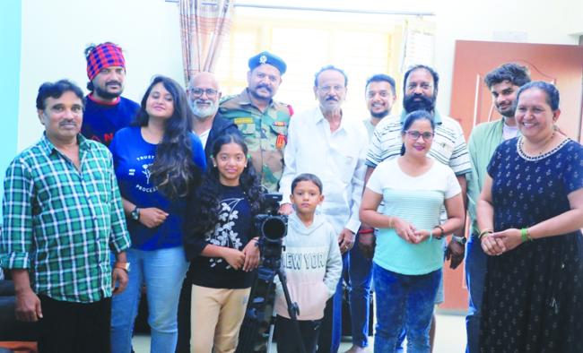 'ಜೈ ಹಿಂದ್ ಭಾರ್ಗವ' ಗೆ ಭರದಿಂದ ಚಿತ್ರೀಕರಣ   