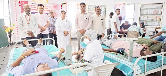 ವಿಶ್ವ ಬಂಧುತ್ವ ದಿನದ ಅಂಗವಾಗಿ ರಕ್ತದಾನ ಶಿಬಿರ 