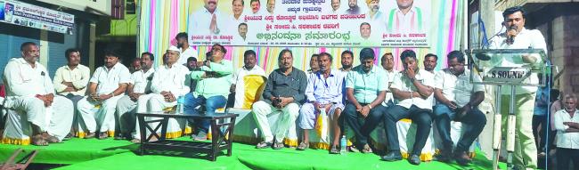 ಬಿಜೆಪಿ ಪ್ರಚಾರಪರ, ಕಾಂಗ್ರೆಸ್ ಅಭಿವೃದ್ಧಿಪರ ಪಕ್ಷ: ಸಿದ್ದು ಕೊಣ್ಣೂರ 