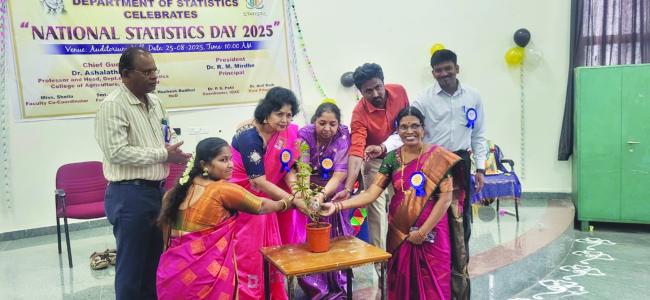 ಸಂಖ್ಯಾಶಾಸ್ತ್ರವಿಲ್ಲದೆ ಸಂಶೋಧನೆಅಪೂರ್ಣ: ಡಾ. ಆಶಾಲತಾ ಕೆ.ವಿ 