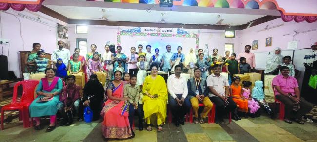 ವಿಶೇಷ ಚೇತನ ಮಕ್ಕಳಿಗೆ ಸಾಧನ ಸಲಕರಣೆ ವಿತರಣೆ 