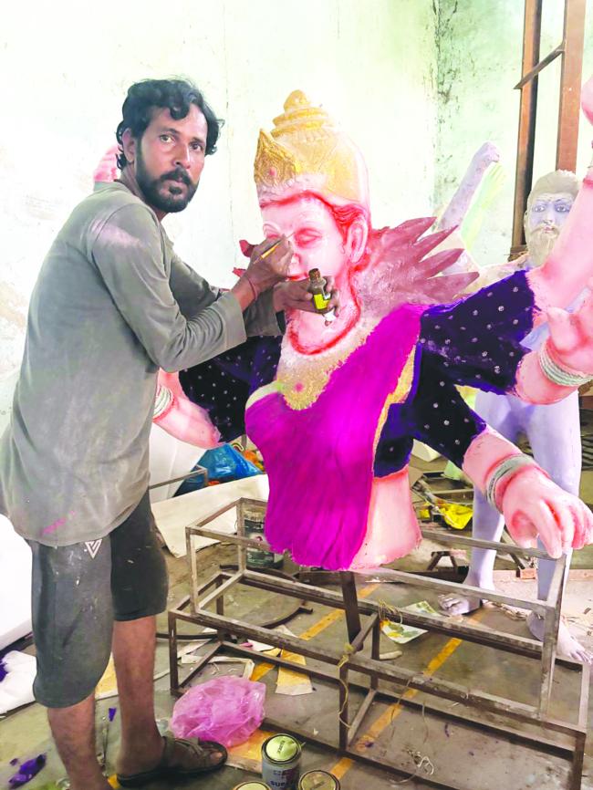 ವಿವಿಧ ಚೌಕಗಳ ಗಣೇಶ ಮೂರ್ತಿಗಳ ವಿಸರ್ಜನೆಗೆ ಭರ್ಜರಿ ಸಿದ್ಧತೆ  