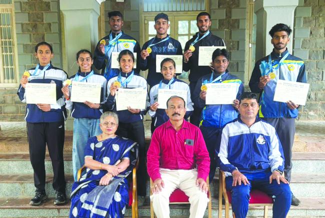 ಲಿಂಗರಾಜ ಮಹಾವಿದ್ಯಾಲಯದಲ್ಲಿ ರಾಷ್ಟ್ರೀಯ ಕ್ರೀಡಾ ದಿನಾಚರಣೆ  