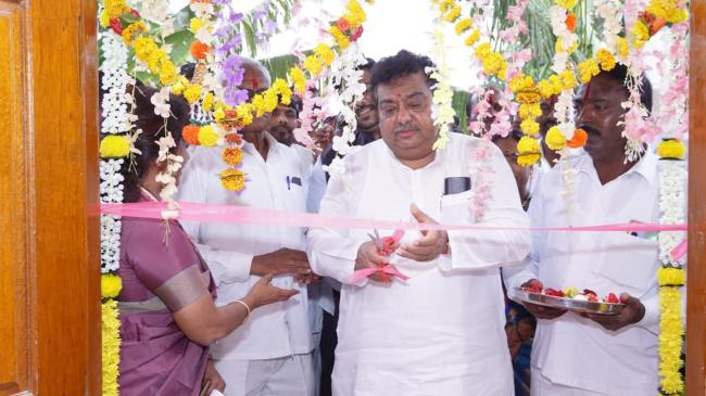 ಅಮೃತ ಗ್ರಾ.ಪಂ ನೂತನ ಕಚೇರಿ ಕಟ್ಟಡ, ಗೋದಾಮು ಉದ್ಘಾಟನೆ