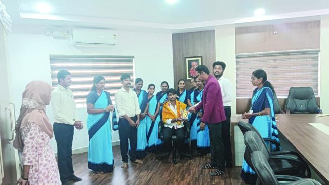 ಫಿನಿಕ್ಸ್‌ ಇಂಟರ್ನ್ಯಾಶನಲ್ ಶಾಲೆ ವಿದ್ಯಾರ್ಥಿ ನೀಟ್ ಸಾಧನೆ: ಸಂತೋಷ ದಾಸ್  