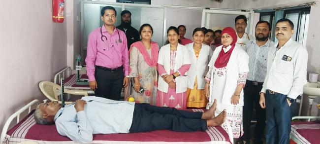 ಸ್ವಯಂ ಪ್ರೇರಿತ ರಕ್ತದಾನ ಶಿಬಿರ