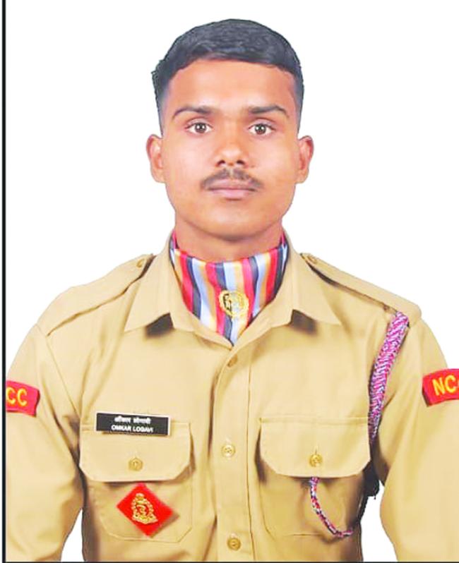ಎನ್‌ಸಿಸಿ ಕೆಡೆಟ್ ಓಂಕಾರ ಲೋಗಾವಿ ರಾಷ್ಟ್ರೀಯ ಸೈನಿಕ ಶಿಬಿರಕ್ಕೆ ಆಯ್ಕೆ 