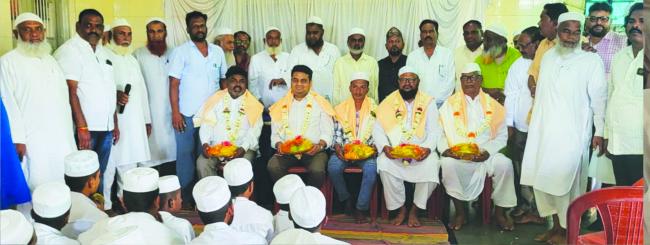 ಅಂಜುಮನ್ ಸಂಸ್ಥೆಯಿಂದ ಸಾಧಕರಿಗೆ ಸನ್ಮಾನ 