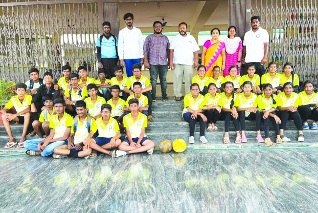 ವಾಲಿಬಾಲ್ : ಪ್ರಥಮ ಸ್ಥಾನದೊಂದಿಗೆ ತಾಲೂಕು ಮಟ್ಟಕ್ಕೆ ಆಯ್ಕೆ